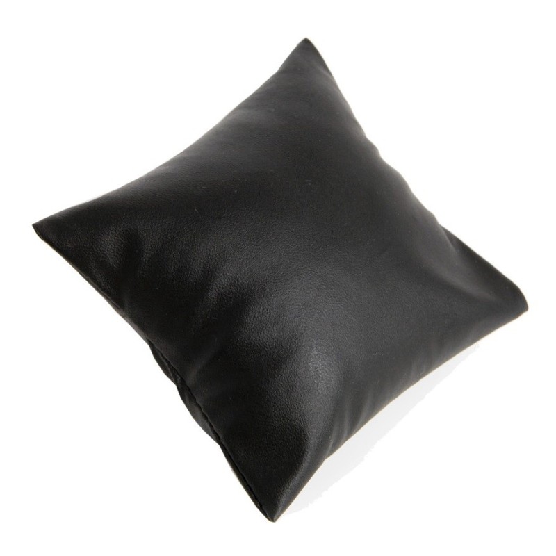 Expositor negro de polipiel para reloj de joyería, bisutería y joyas DP-14-N