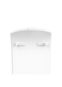 Expositor blanco de polipiel para collar de joyería, bisutería y joyas DP-S-B