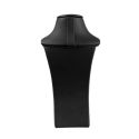 Schwarzes Halsketten-Display aus Kunstleder DP-S-N