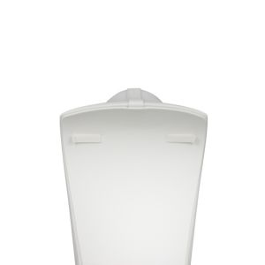 Busto espositore in similpelle per collana, bianco DP-M-B