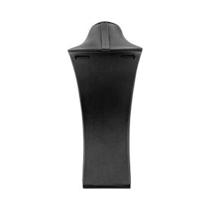Schwarzes Halsketten-Display aus Kunstleder DP-M-N