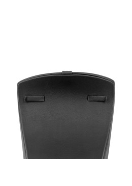 Expositor negro de polipiel para collar de joyería, bisutería y joyas DP-M-N