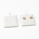 Coussin à boucles d’oreilles pour plateau, blanc