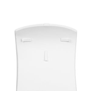 Busto espositore in similpelle per collana, bianco DP-L-B