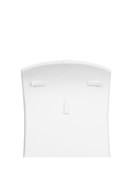 Expositor blanco de polipiel para collar de joyería, bisutería y joyas DP-L-B