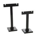 Espositore in plastica per orecchini, nero D-6-N