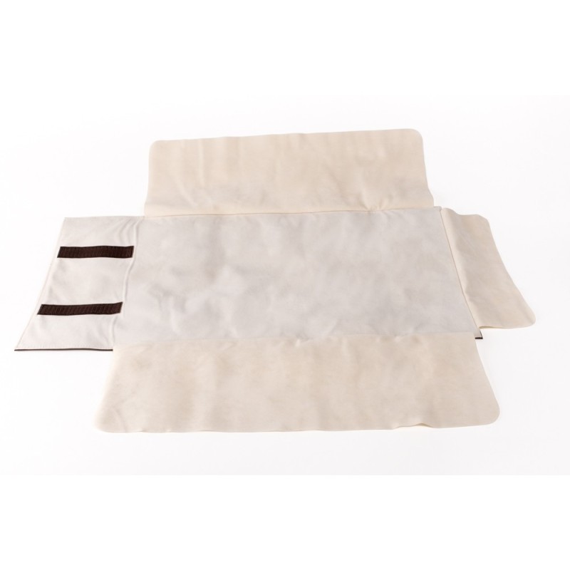 Manta expositora enrollable marrón para joyería, bisutería y joyas MJ-1-M