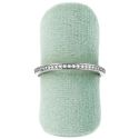 Ring-Display mit Samtbezug in Aquamarin IF-1-AQ
