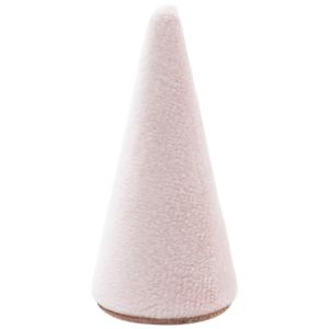 Velvet-covered ring display, pink IF-2-RS