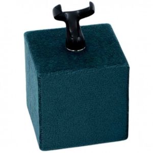 Blaues Ring-Display mit Samtbezug IF-3-A