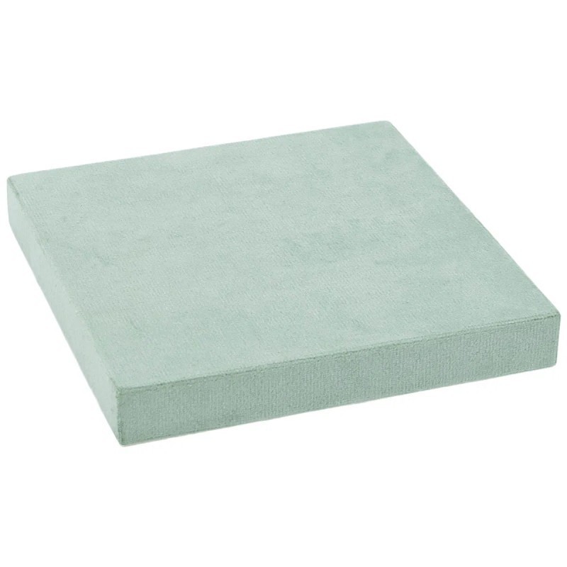 Expositor forrado en velvet aguamarina universal de joyería bisutería y joyas IF-6-AQ.