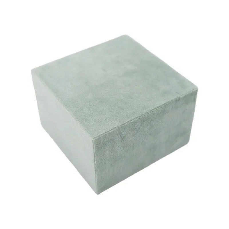 Expositor forrado en velvet aguamarina universal de joyería bisutería y joyas IF-7-AQ.