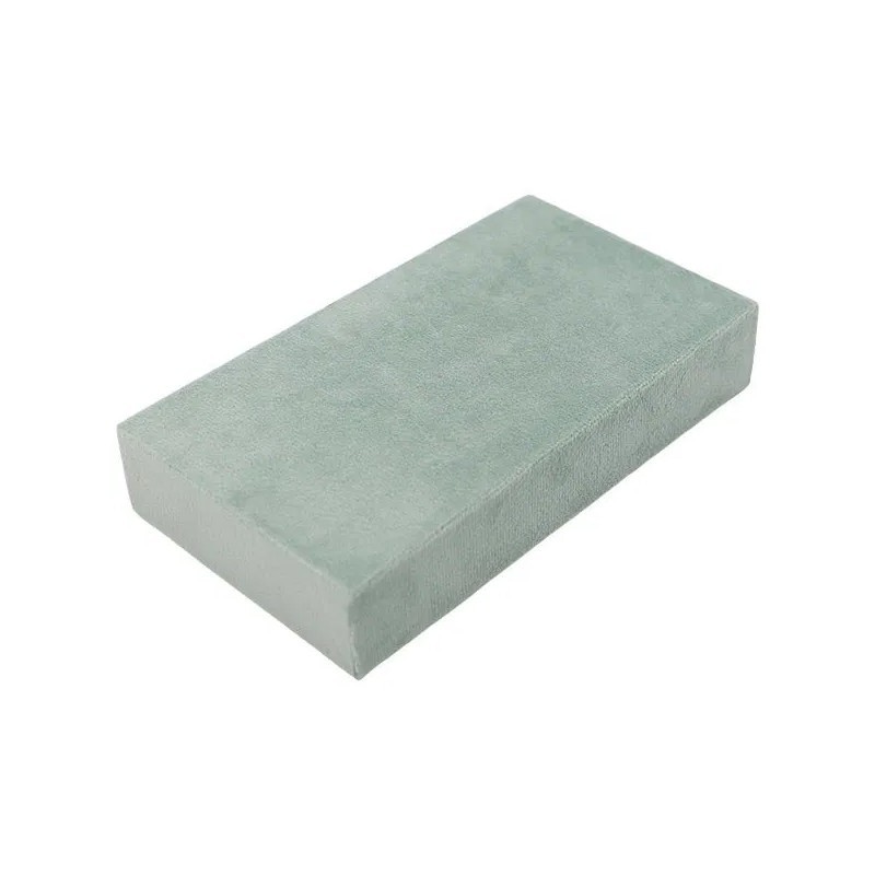 Expositor forrado en velvet aguamarina para colgante o universal de joyería bisutería y joyas IF-8-AQ.