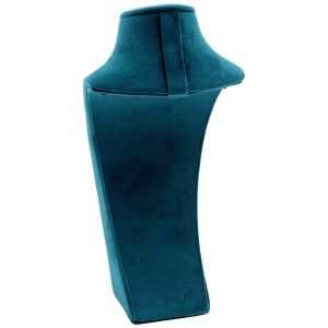 Met fluweel bekleed display voor hangers of kettingen, blauw IF-9-A