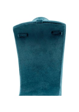 Expositor forrado en velvet azul para colgante o collar de joyería bisutería y joyas IF-9-A.