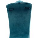 Expositor forrado a veludo para pendente ou colar, azul IF-9-A