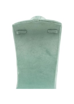 Expositor forrado en velvet aguamarina para colgante o collar de joyería bisutería y joyas IF-9-AQ.