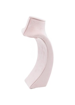 Expositor forrado en velvet rosa para colgante o collar de joyería bisutería y joyas IF-9-RS.