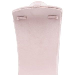 Busto espositore in velluto per ciondolo o collana, rosa IF-9-RS