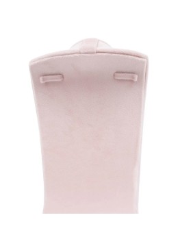 Expositor forrado en velvet rosa para colgante o collar de joyería bisutería y joyas IF-9-RS.