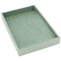 Met fluweel beklede sieradentray voor armbanden of kettingen, aquamarijn IF-12-AQ