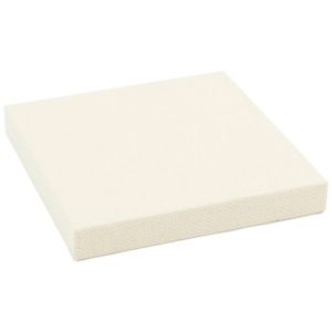 Présentoir universel pour bijoux gainé de lin beige EL-6-BE