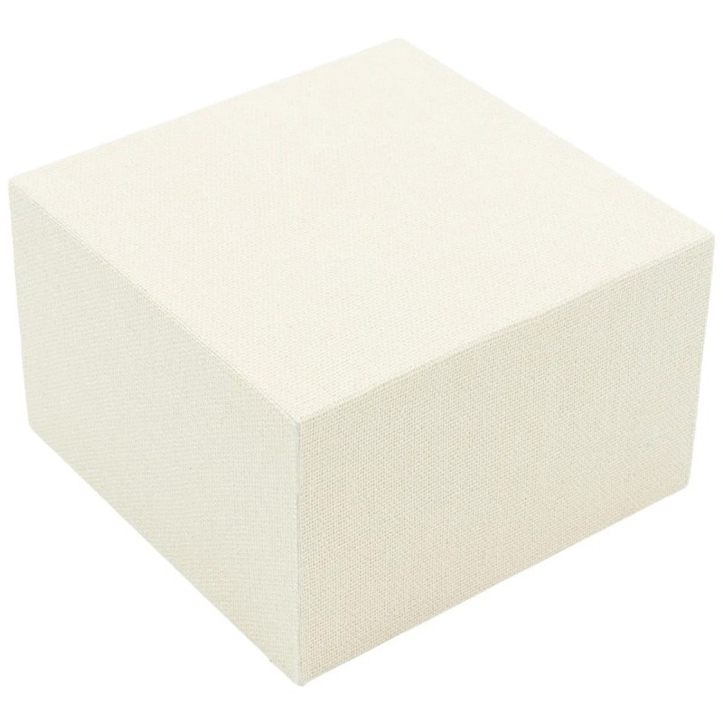 Expositor forrado en lino beige universal de joyería, bisutería y joyas EL-7-BE