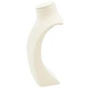 Busto espositore in lino per collana o ciondolo, beige EL-9-BE