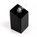 Espositore in legno laccato per anello, nero ML-2-B