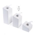 Présentoir à bagues en bois laqué blanc ML-2-B
