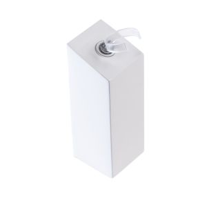Présentoir à bagues en bois laqué blanc ML-3-B