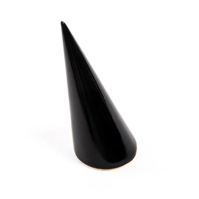 Expositor para anel em madeira lacada, preto ML-4-N