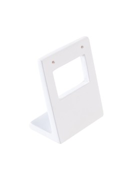 Expositor blanco de madera lacada para pendientes de joyería bisutería y joyas ML-6-B