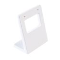 Espositore in legno laccato per orecchini, bianco ML-6-B