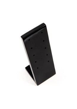 Expositor negro de madera lacada para pendientes de joyería bisutería y joyas ML-7-N