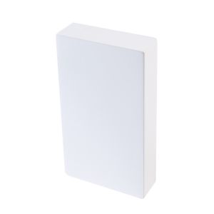 Présentoir à pendentifs en bois laqué blanc ML-9-B