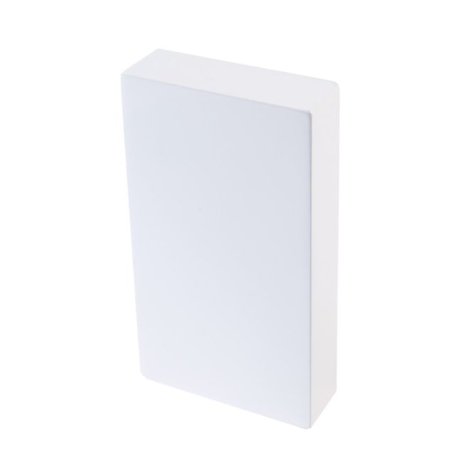 Blocco espositore in legno laccato per ciondolo, bianco ML-9-B