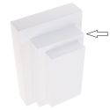 Expositor para pendente em madeira lacada, branco ML-10-B