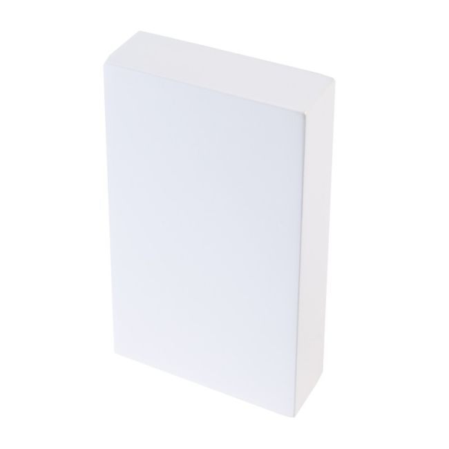 Lacquered wood pendant display, white ML-10-B