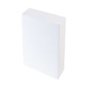 Blocco espositore in legno laccato per ciondolo, bianco ML-11-B