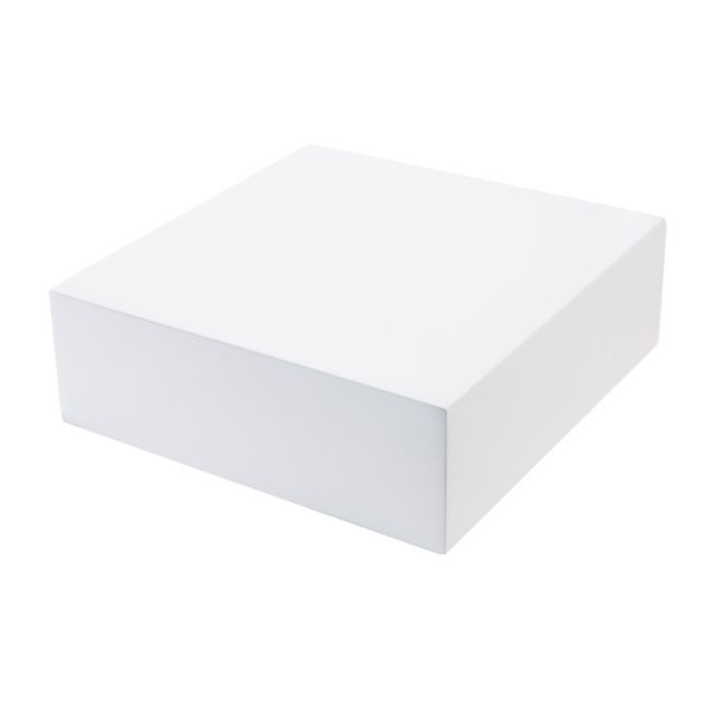 Lacquered wood display for jewelry, white ML-14-B