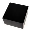 Lacquered wood display for jewelry, black ML-15-N