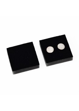 ESPUMA PARA PENDIENTES COLOR NEGRO 37x37x8 mm IE-41-N-8