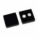 Spugna per orecchini, nera 37 x 37 x 8 mm IE-41-N-8