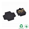 Interior Eco negro para pendientes omega 35x35x12 mm IC-41-PO-N