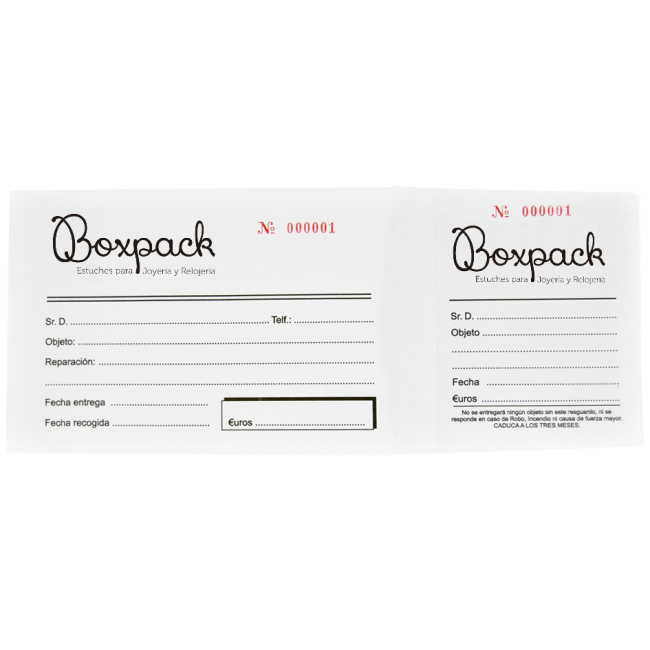 Customizable jewelry repair envelope 235 x 100 mm SC-235-P