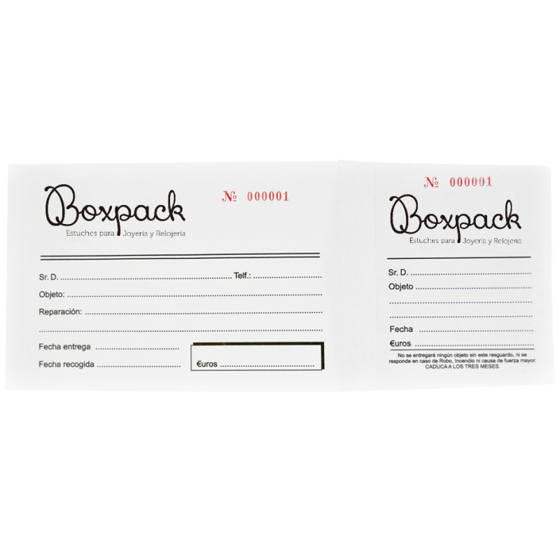 Sobre para arreglos o compostura personalizable 235x100 mm SC-235-P