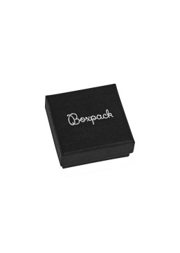 Caja de cartón para pendientes color negro 50x50x23 mm EP-40-N