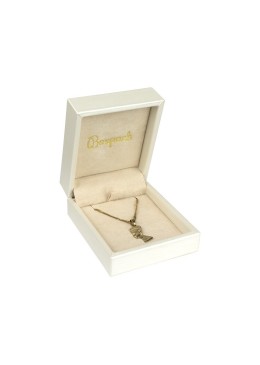 ESTUCHE PARA COLGANTE COLOR BALNCO ROTO 73x84x38 Mm. WD-3-C