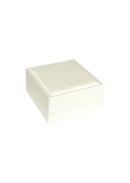 ESTUCHE PARA COLGANTE COLOR BLANCO ROTO 90x90x44 Mm. WD-5-C